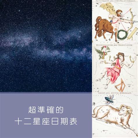 1/20星座|【十二星座日期/月份表】想要查星座生日是幾號？快。